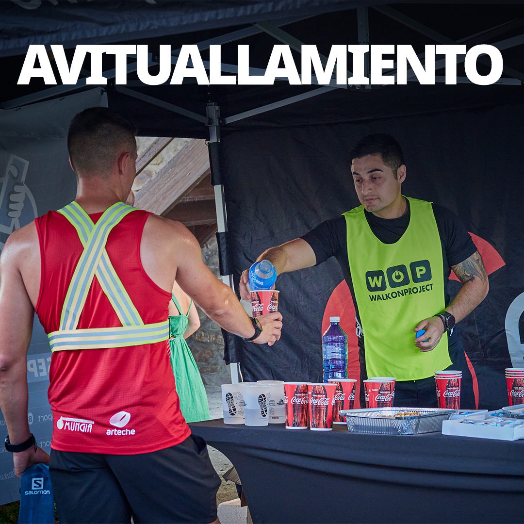 Jornadas Trail Kirolgunea: Avituallamiento